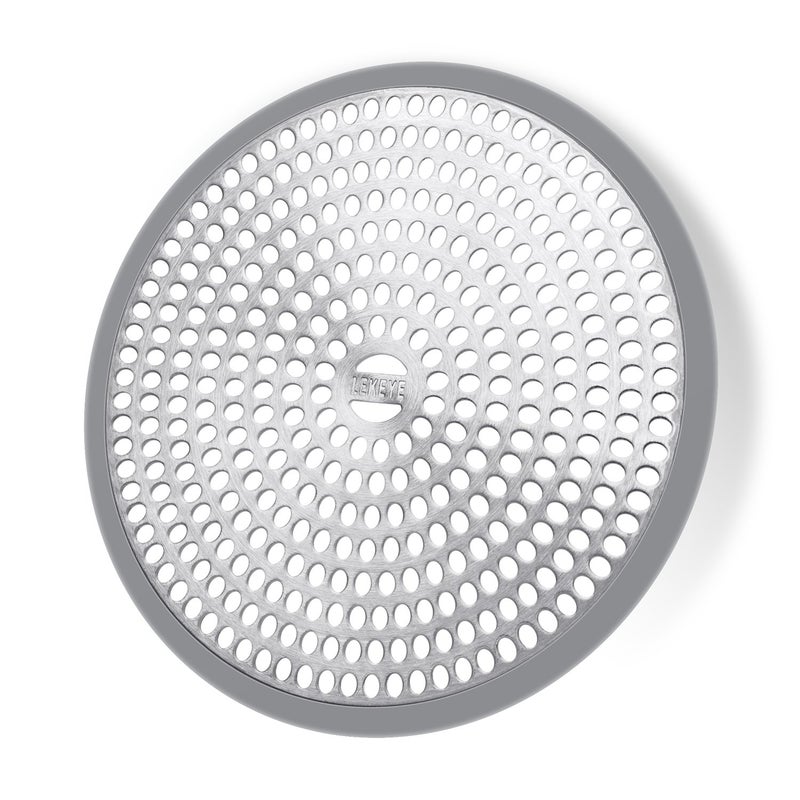 LEKEYE Shower Drain Hair Catcher/Strainer/Stainless Steel and Silicone - Image 1